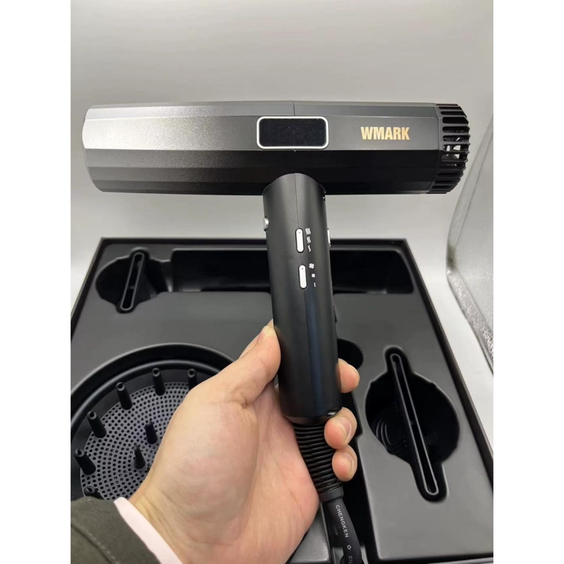 SECADOR DE CABELLO WMARK PRO. 2000W ULTRA LIGERA SILVER - 2