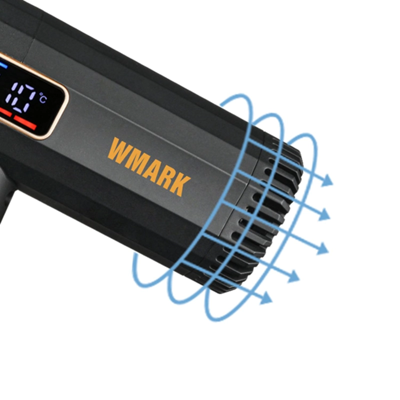 SECADOR DE CABELLO WMARK PRO. 2000W ULTRA LIGERA SILVER - 7
