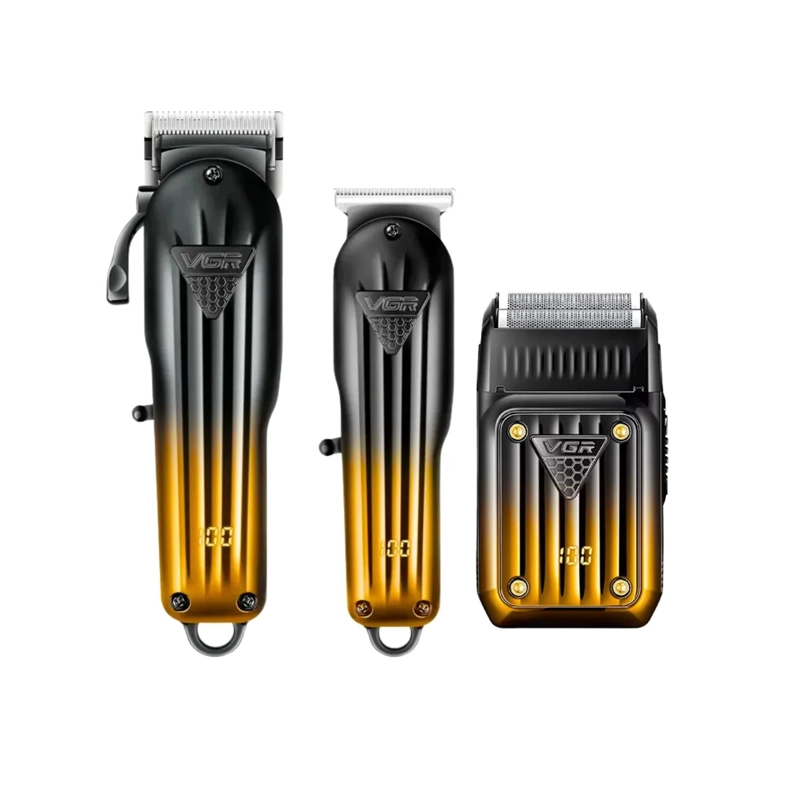 BARBER COMBO VGR PROFESIONAL V644 CLIPPER + TRIMMER + SHAVER - 1