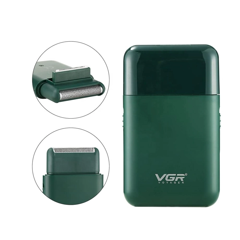 AFEITADORA MINI SHAVER Y TRIMMER VGR390 VIAJE RECARGABLE - 1
