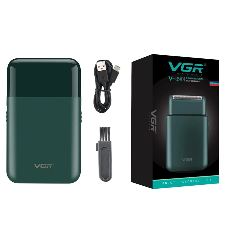 AFEITADORA MINI SHAVER Y TRIMMER VGR390 VIAJE RECARGABLE - 3