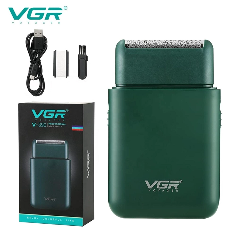 AFEITADORA MINI SHAVER Y TRIMMER VGR390 VIAJE RECARGABLE - 5