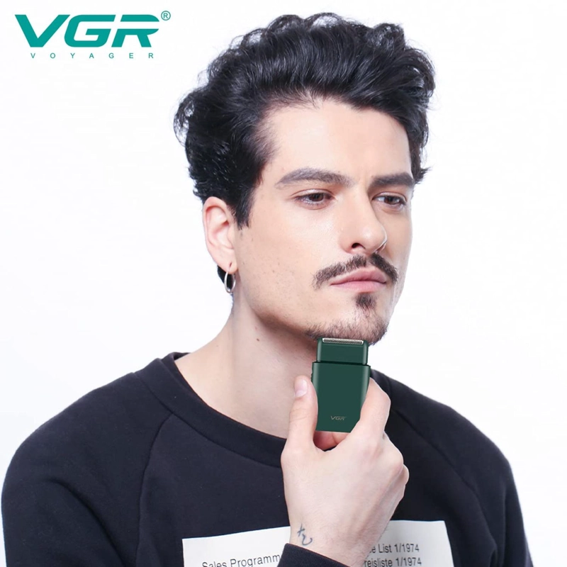 AFEITADORA MINI SHAVER Y TRIMMER VGR390 VIAJE RECARGABLE - 8