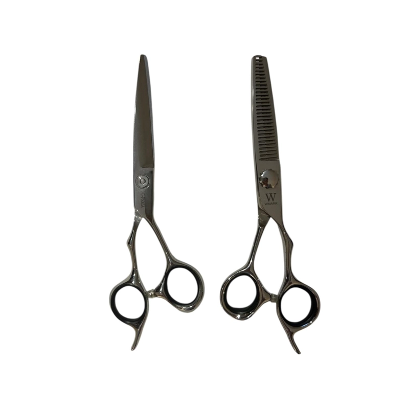 SET DE TIJERAS PARA CORTE DE CABELLO WMARK NG-001 6' - 6