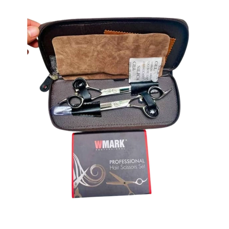 SET DE TIJERAS PARA CORTE DE CABELLO WMARK NG-001 6' - 8