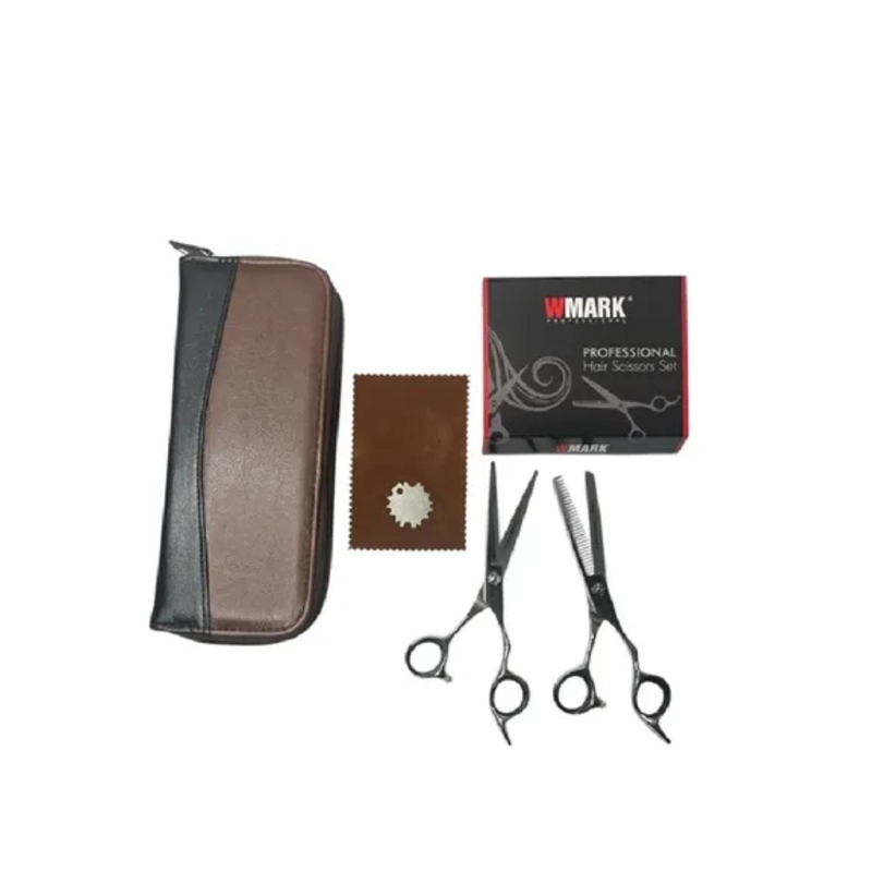 SET DE TIJERAS PARA CORTE DE CABELLO WMARK NG-001 6' - 9