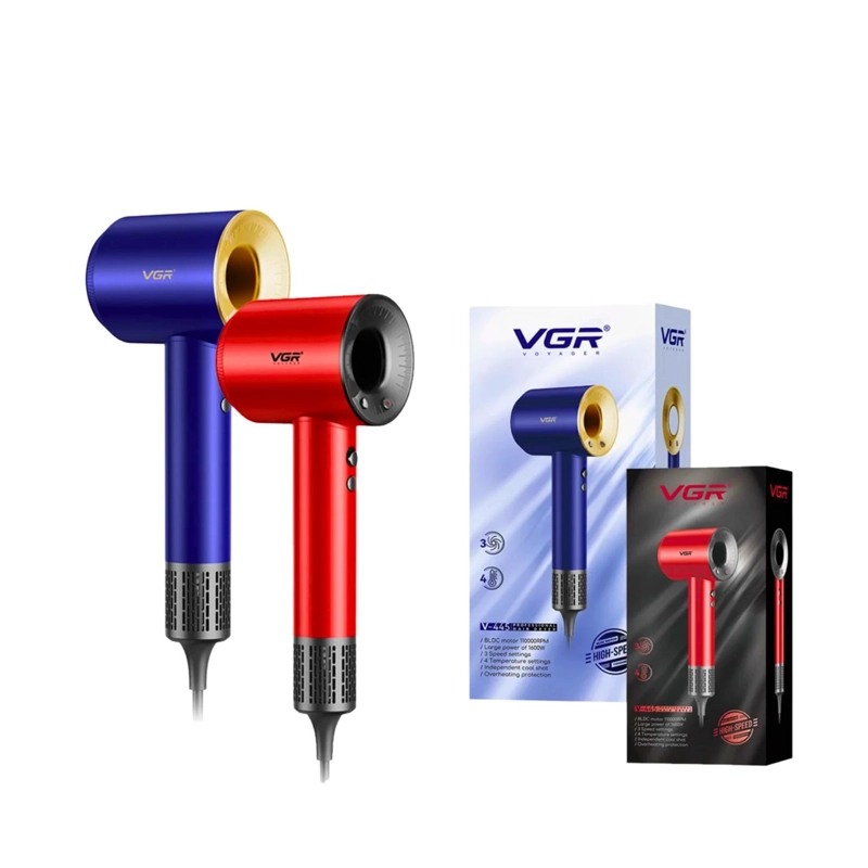 SECADOR DE PELO VGR PROFESIONAL V-445 110000RPM ROJO - 4