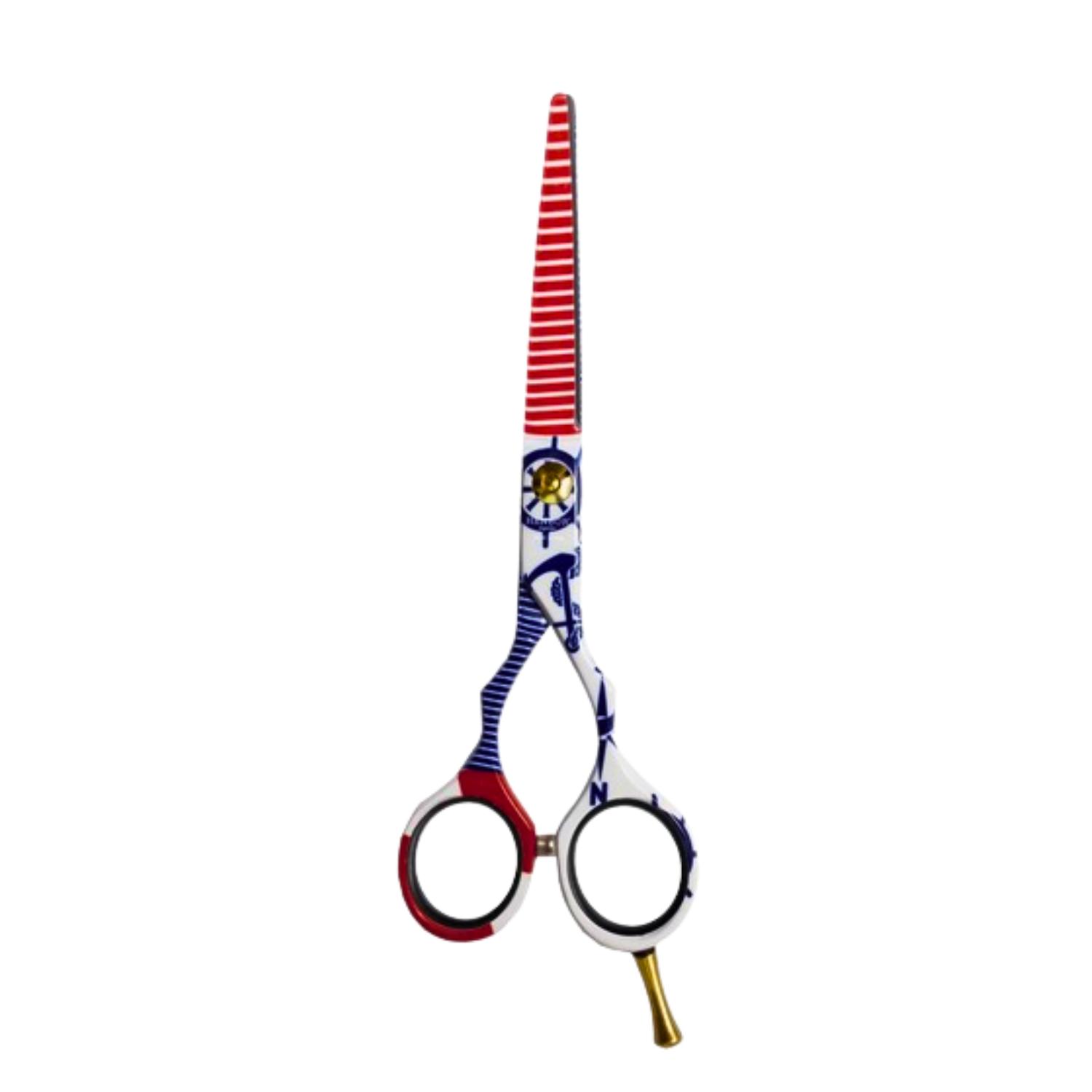 TIJERA HENBOR ITALIANA 782M FILO NAVAJA 6'' MULTICOLOR - 2