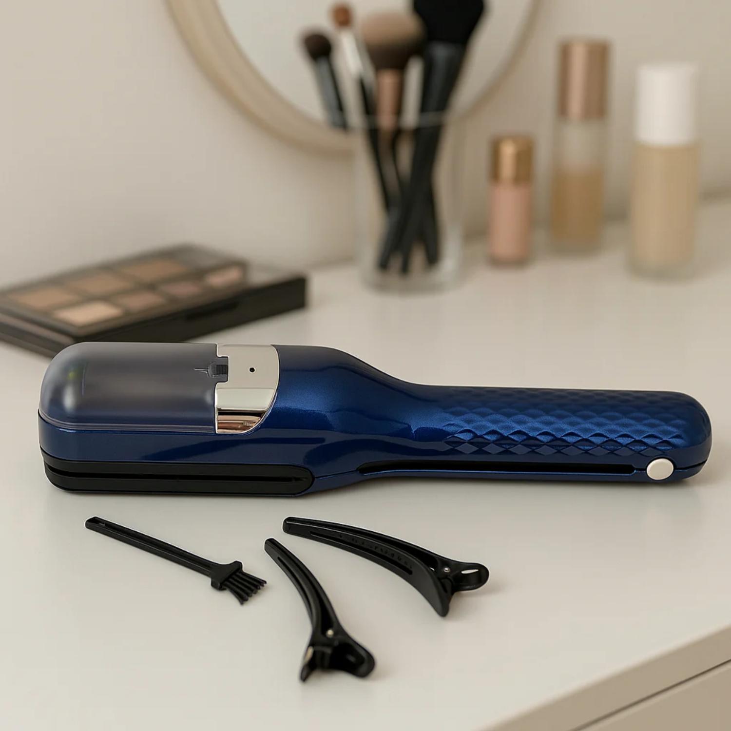 CORTADORA DE PUNTAS ABIERTAS Y DAÑADAS DEL CABELLO  AZUL - 3