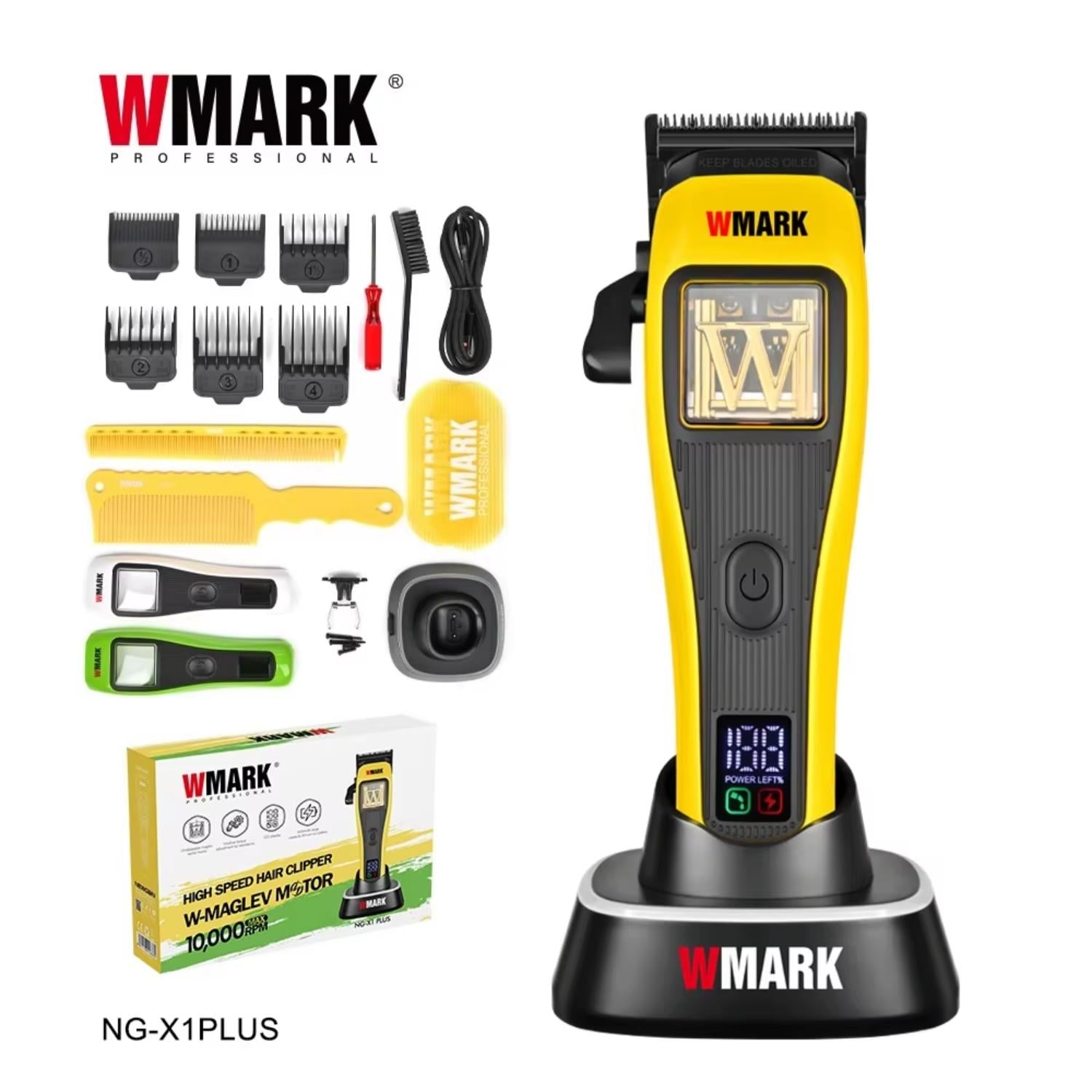 MAQUINA DE PELO PROF. WMARK NG-X1 PLUS VECTORIAL 10.000 RPM - 4