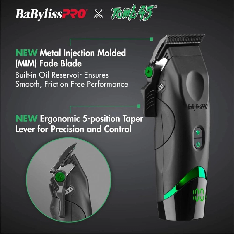 MAQUINA BABYLISSPRO X TOMB45 CORTAPELO PROFESIONAL INALAMBRICO - 7