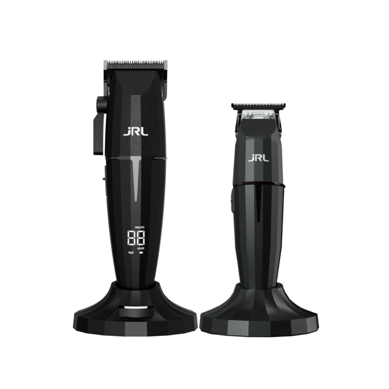 BARBER COMBO JRL ONYX CORTADORA Y PATILERA  GHOST  1  NEGRO - 1