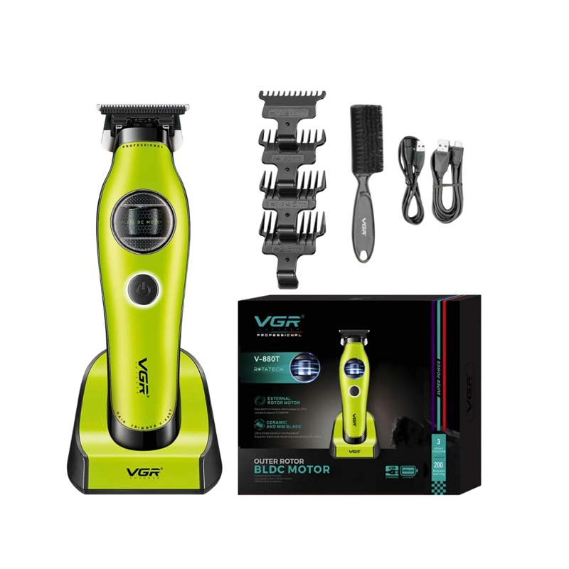 MAQUINA PATILLERA TRIMMER VGR880T ROTATECH BLDC 7200RPM VERDE - 2