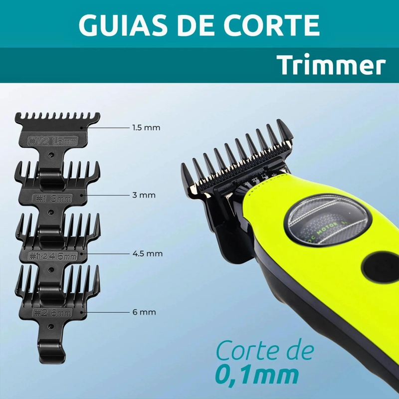 MAQUINA PATILLERA TRIMMER VGR880T ROTATECH BLDC 7200RPM VERDE - 4