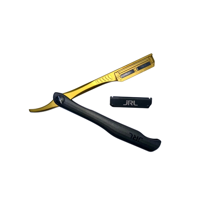JRL NAVAJA PROFESIONAL DORADA MAGNETIC EDGE PARA BARBERO - 3