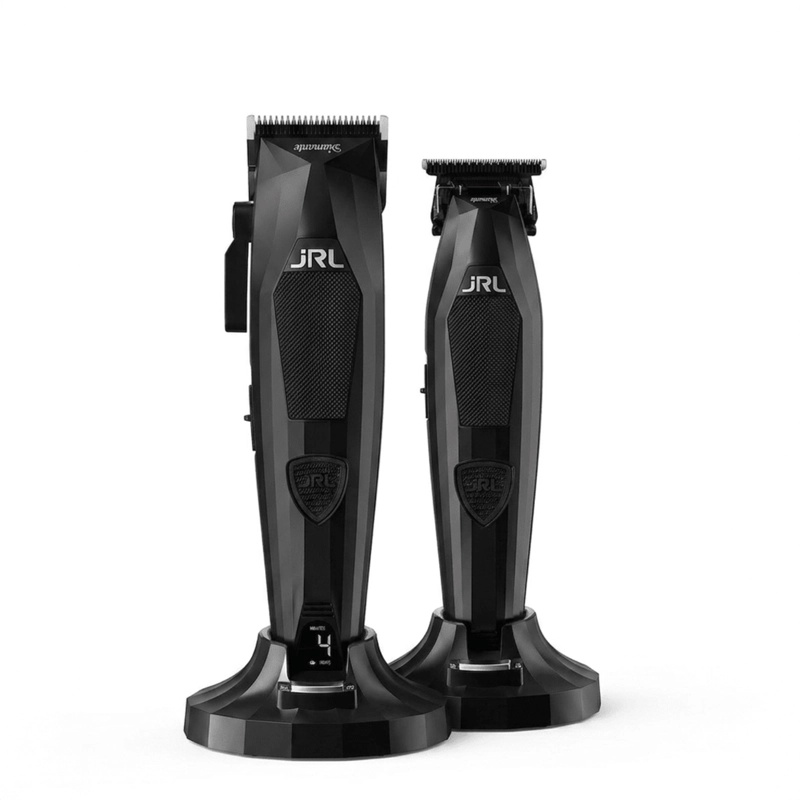 SET JRL DIAMANTE CLIPPER + TRIMMER NEGRO 8200 RPM - 1
