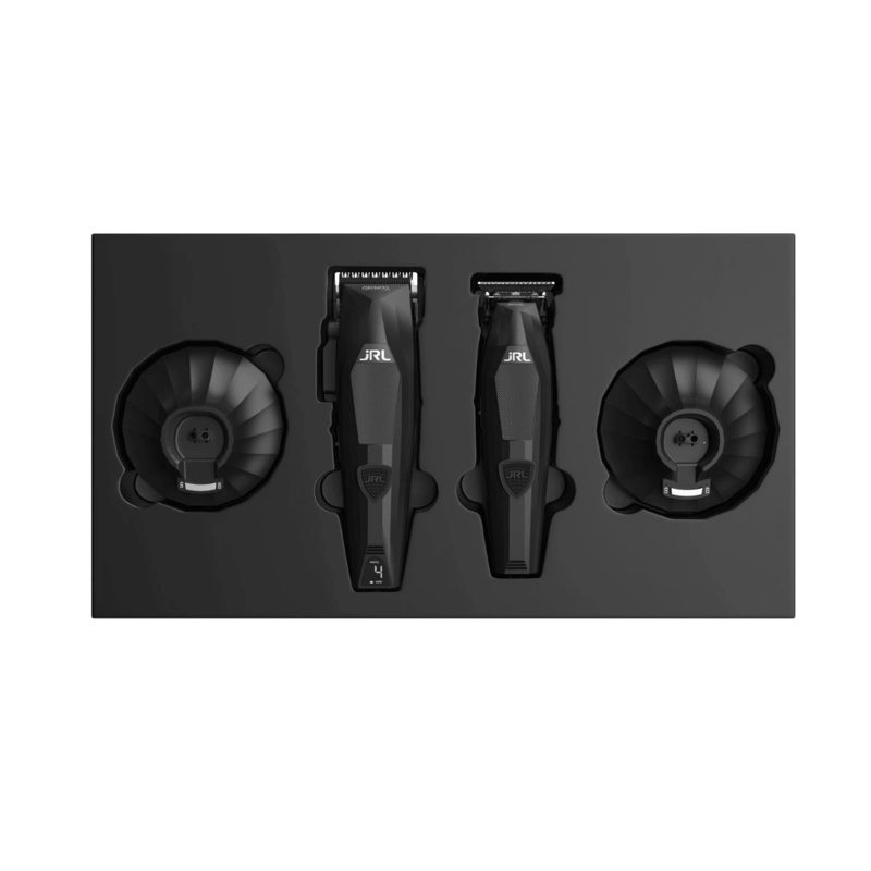 SET JRL DIAMANTE CLIPPER + TRIMMER NEGRO 8200 RPM - 3