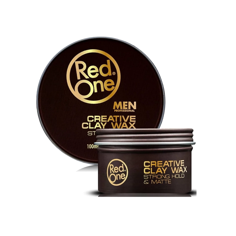 POMADA CAPILAR REDONE FIJACION FUERTE Y BRILLO 100ML BLACK - 1