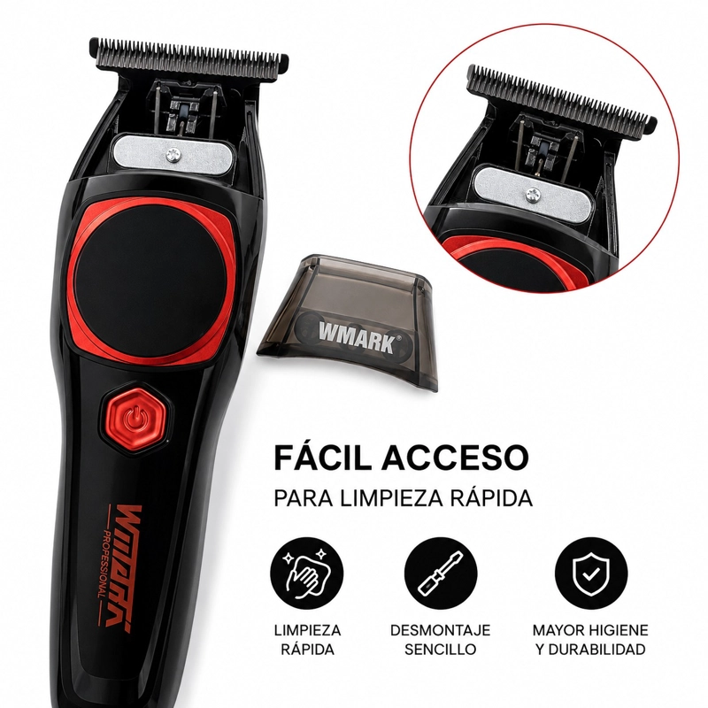 COMBO WMARK NG-8004 + NG-8204 CORTAPELO Y TRIMMER - 4