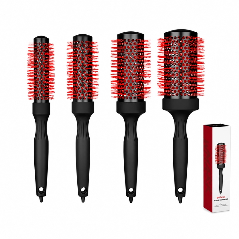SET CEPILLOS TE RMICOS CERAMICOS WMARK 25/32/43/53 MM - 1