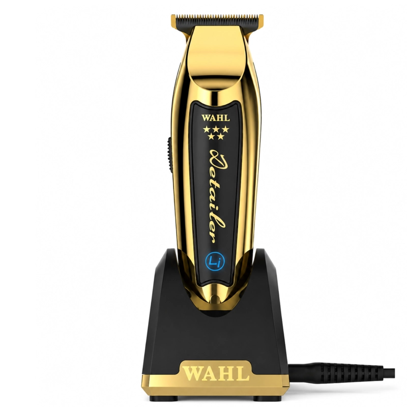 BARBER COMBO WAHL GOLD MAGIC CLIP + DETAILER LI GOLD INALAMBRICO - 2