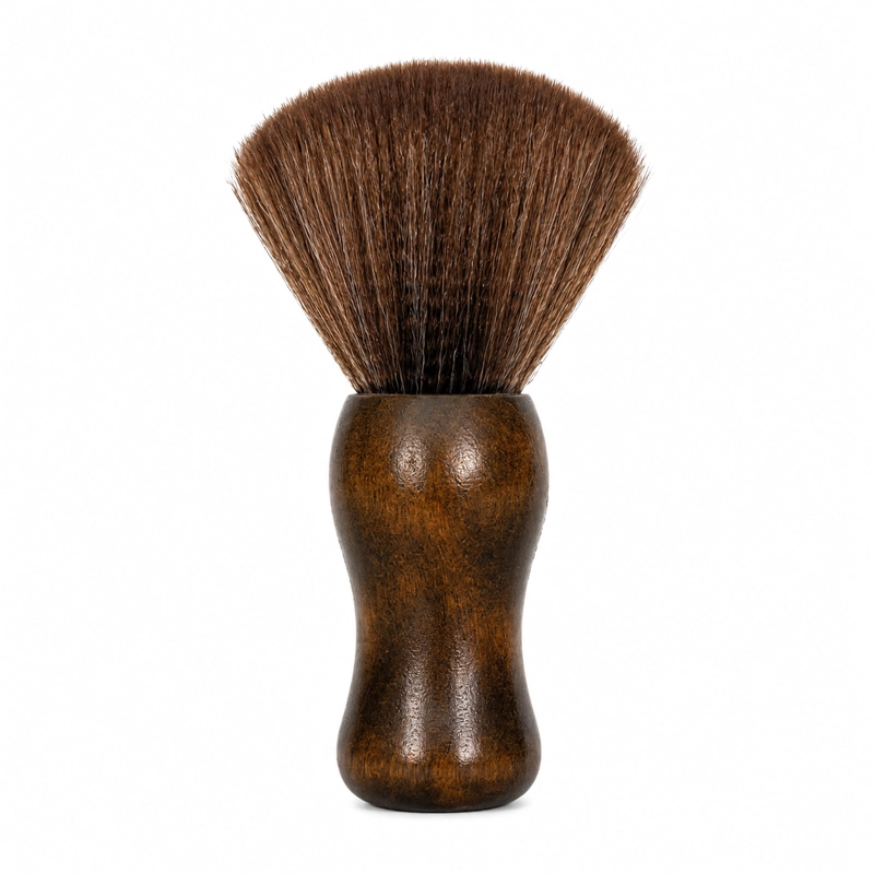 BROCHA SACA PELOS PREMIUM CERDAS NATURALES MANGO MADERA - 1