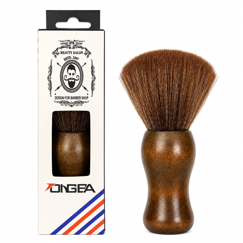 BROCHA SACA PELOS PREMIUM CERDAS NATURALES MANGO MADERA - 2