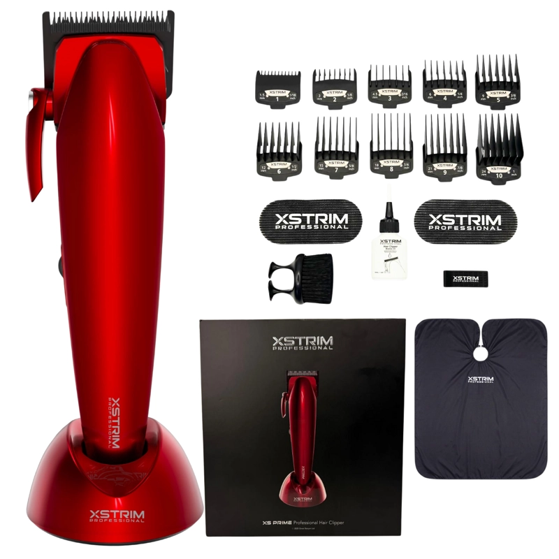 MAQUINA CORTADORA XSTRIM PROF. XSPRIME INALAMBRICA ROJA - 2