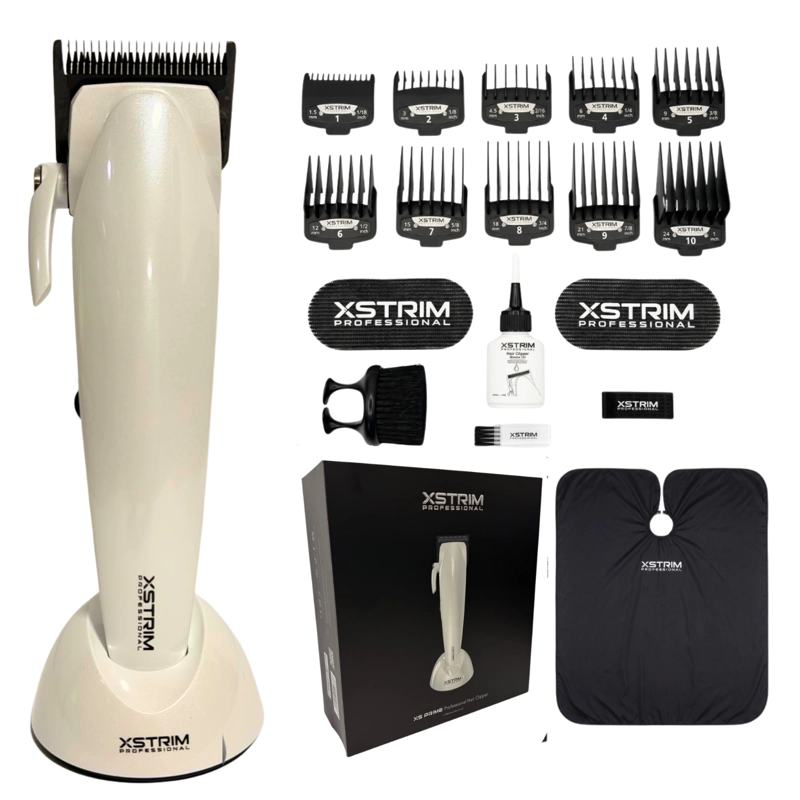 MAQUINA BARBERIA XSTRIM PROFESIONAL XS PRIME BLANCO 8500RPM - 2
