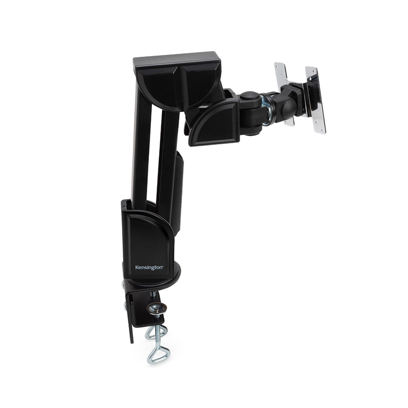 BRAZO MONITOR KENSINGTON NEGRO CON GIRO 90