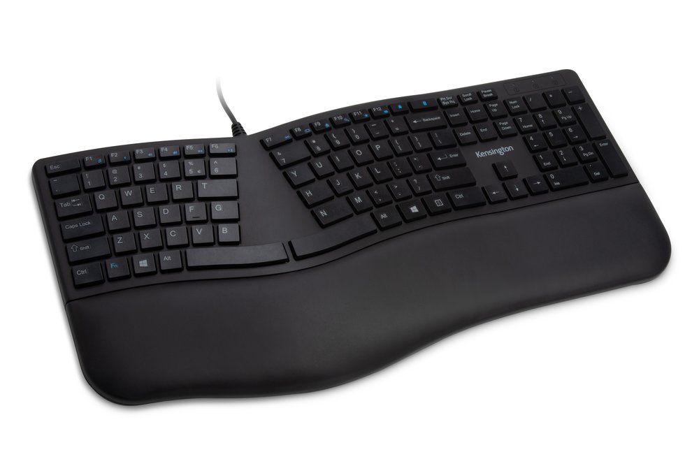 TECLADO ERGONOMICO ALAMBRICO KENSINGTON PRO FIT - 2