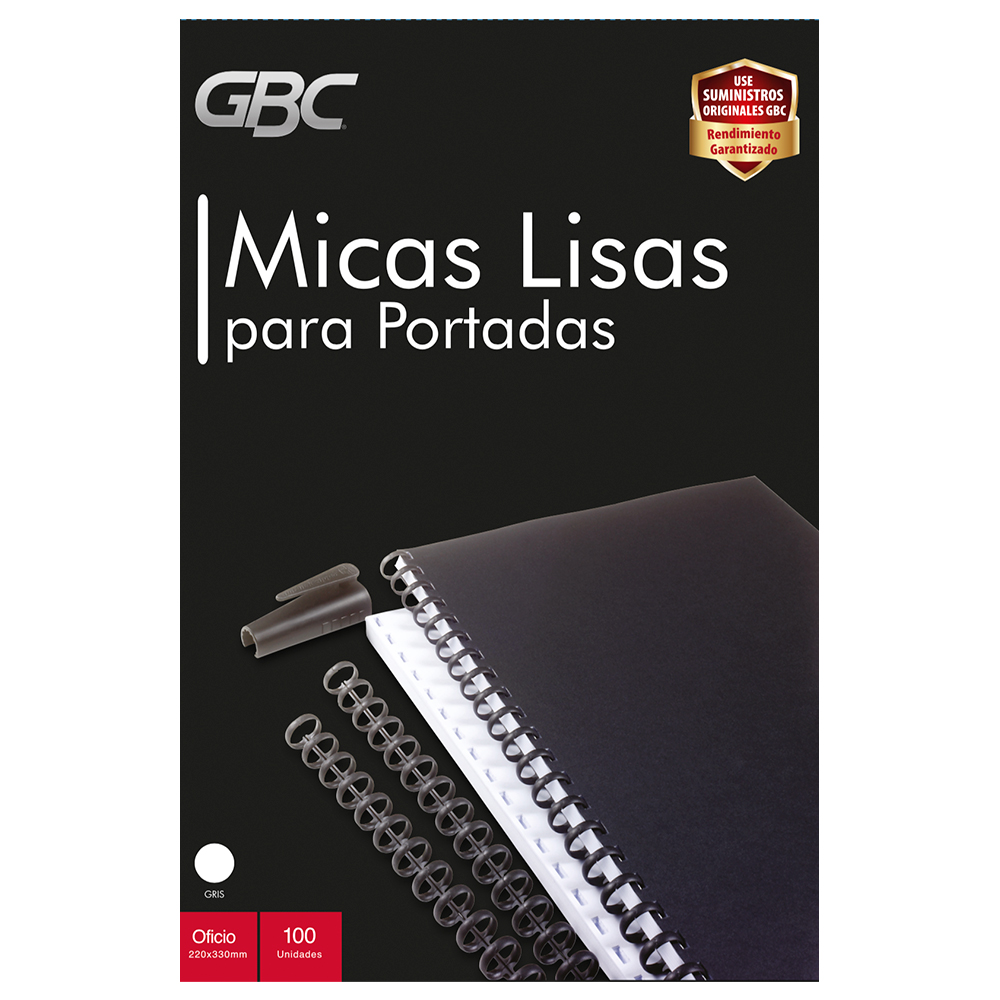 MICA TRANSPARENTE LISA TAMAÑO DIN A4 21X29CM 30 UN GBC IBICO - 1