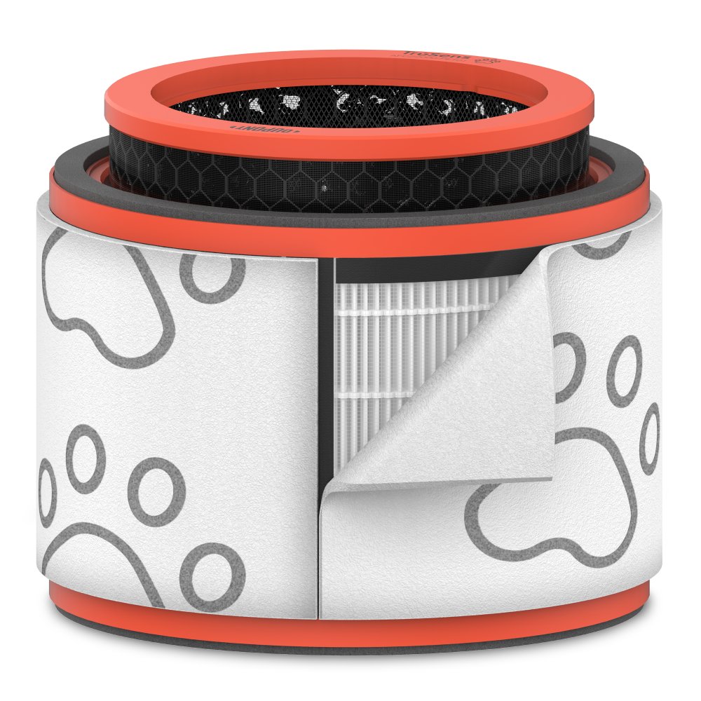 TRUSENS REPUESTO FILTRO HEPA + CARBÓN TAMBOR MASCOTA Z2000 TRUSENS
