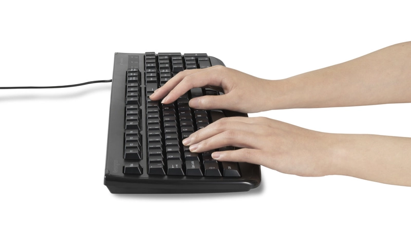 TECLADO UNIVERSAL KENSINGTON FOR LIFE LAVABLE ALÁMBRICO NEGRO - 4