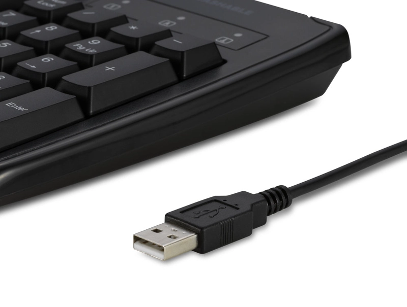 TECLADO UNIVERSAL KENSINGTON FOR LIFE LAVABLE ALÁMBRICO NEGRO - 5