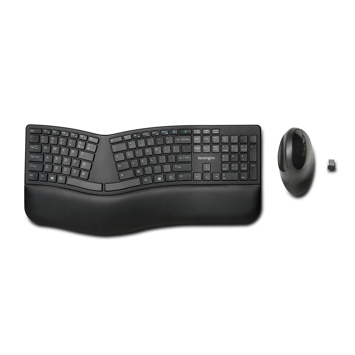 COMBO TECLADO Y MOUSE ERGONOMICO INALAMBRICO KENSINGTON PRO FIT - 1