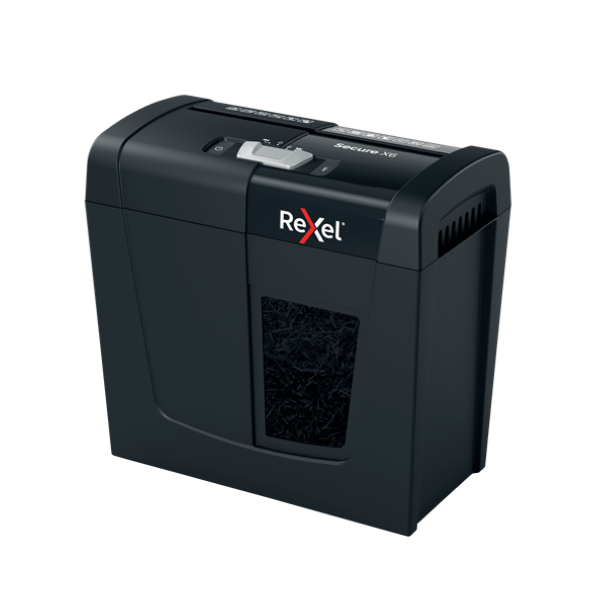 TRITURADORA REXEL 2020122EU SECURE X6 P4 4X40MM/ 6 HJS /PAPELERO 10 LTS - 2
