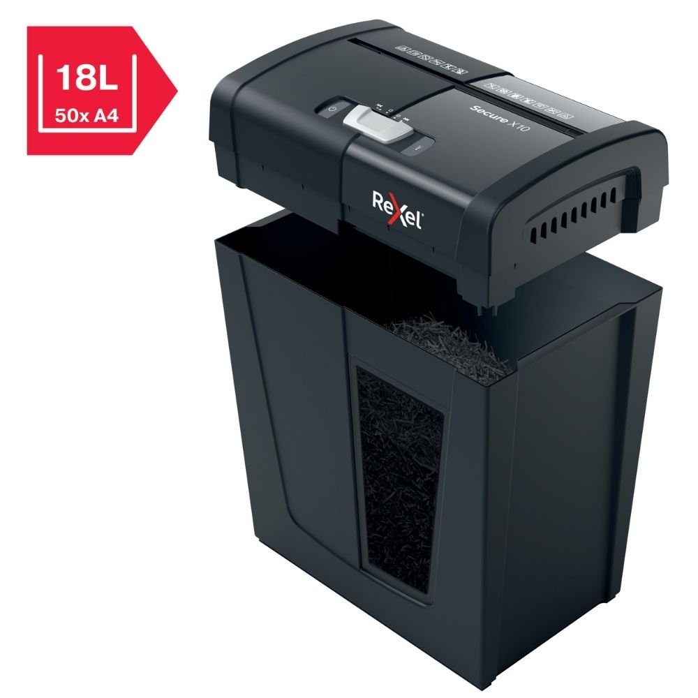 TRITURADORA SECURE X10 CHALLA REXEL - 6