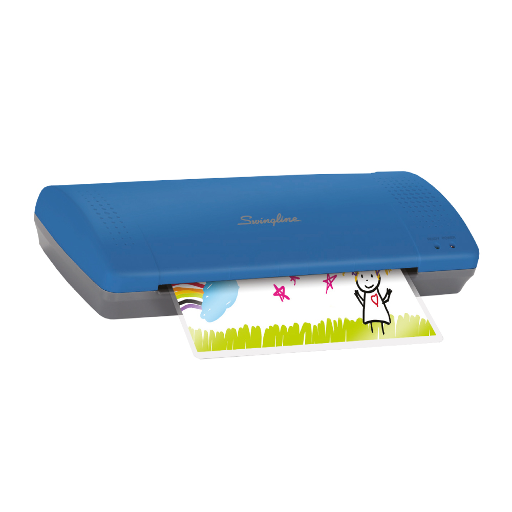 PLASTIFICADORA SWINGLINE DE PAPEL A4 INSPIRE PLUS AZUL - 1