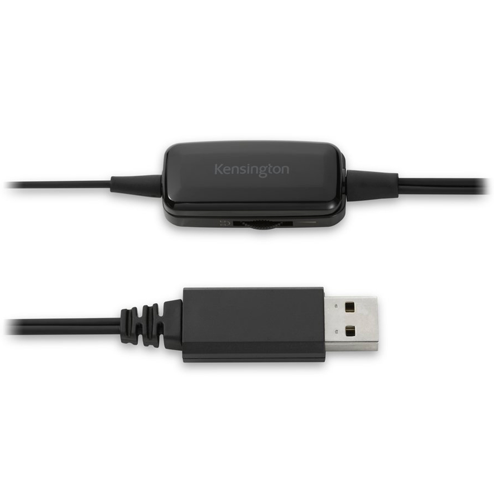 AUDÍFONOS MONO CON MICRÓFONO USB K80100WW - 2