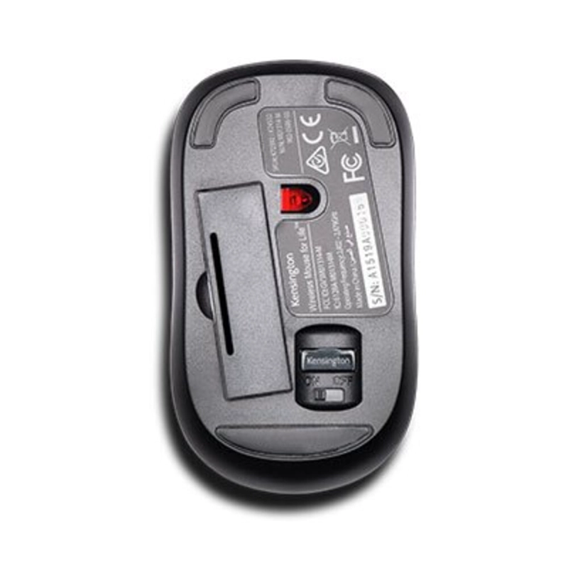 MOUSE INALAMBRICO KENSINGTON FOR LIFE 3 BOTONES USB 2.4 GHZ - 5