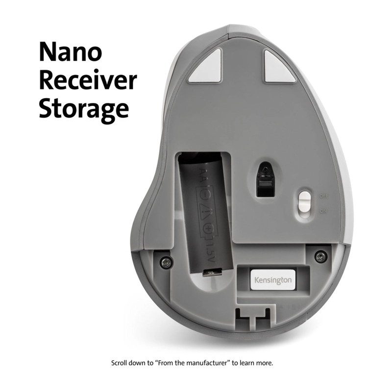 MOUSE INALAMBRICO KENSINGTON VERTICAL PRO FIT - 5