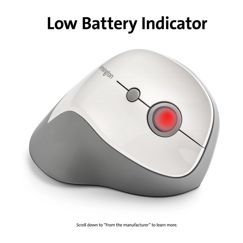 MOUSE INALAMBRICO KENSINGTON VERTICAL PRO FIT - 6