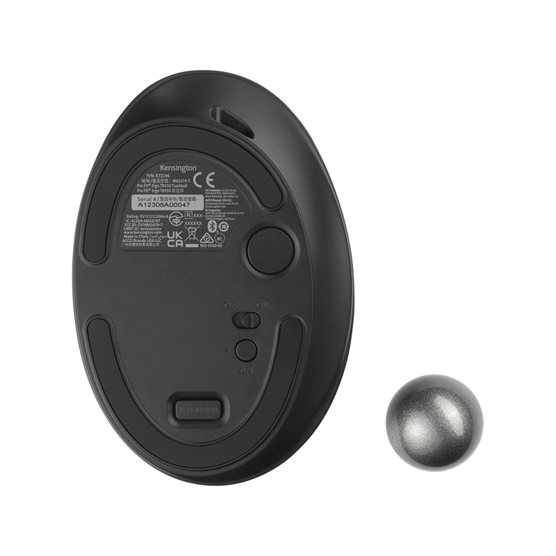 MOUSE INALAMBRICO KENSINGTON TRACKBALL BLUETOOTH TB550 - 6
