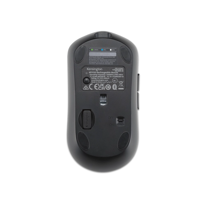 MOUSE INALAMBRICO KENSINGTON BLUETOOTH RECARGABLE MY430 EQ - 3