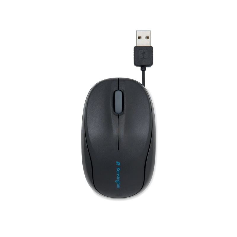 MOUSE ALAMBRICO KENSINGTON USB RETRACTIL PRO FIT - 1