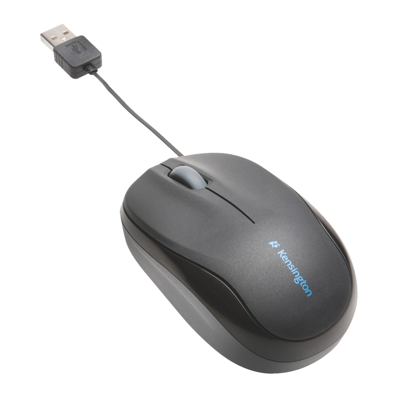 MOUSE ALAMBRICO KENSINGTON USB RETRACTIL PRO FIT - 2