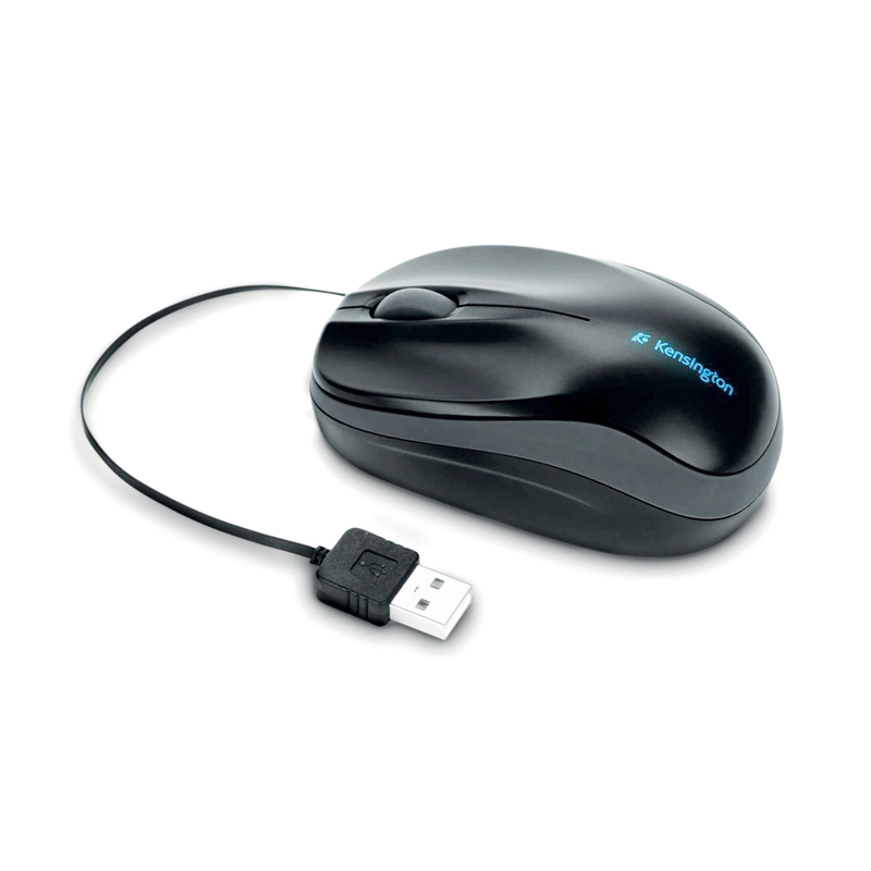 MOUSE ALAMBRICO KENSINGTON USB RETRACTIL PRO FIT - 3