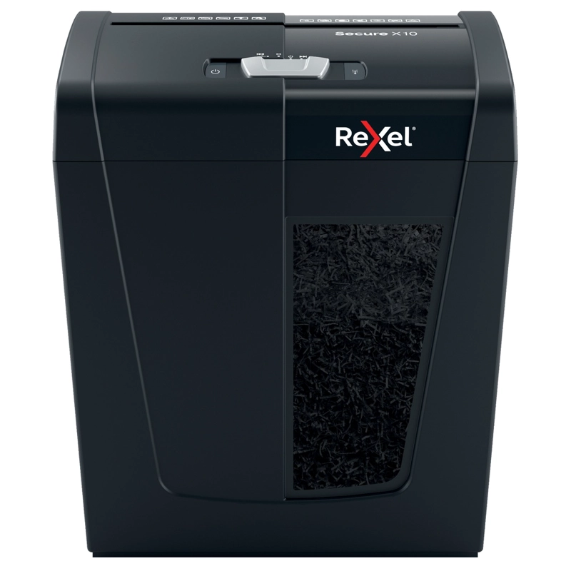 TRITURADORA DE PAPEL REXEL SECURE X10 P4 10 HOJAS - 1
