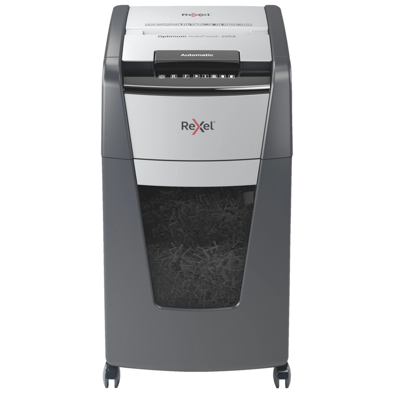 TRITURADORA DE PAPEL REXEL OPTIMUM AUTO+ 225X P4 225 HOJAS